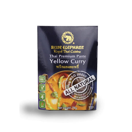 BLUE ELEPHANT ROYAL THAI CUISINE: Paste Curry Yellow, 70 gm - #tag1# - #tag2#