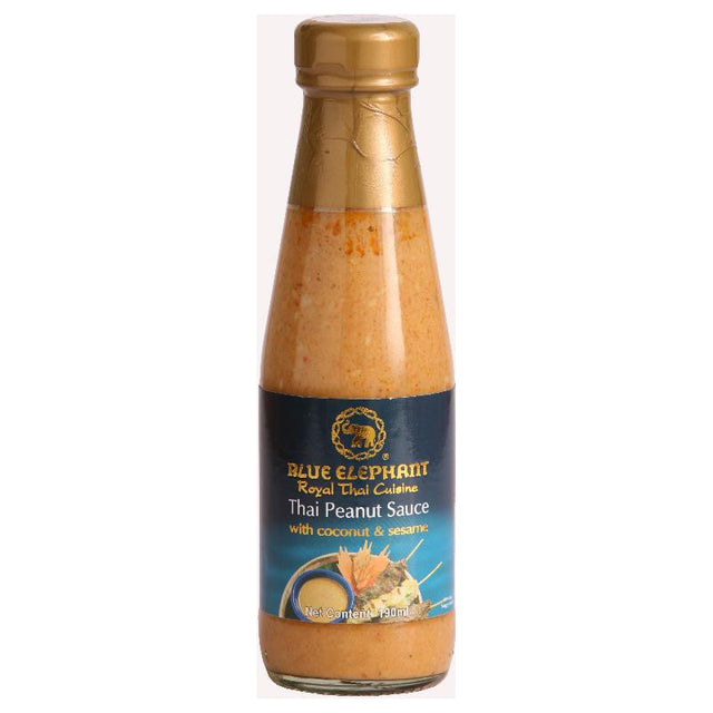 BLUE ELEPHANT ROYAL THAI CUISINE: Sauce Peanut, 190 ml - #tag1# - #tag2#