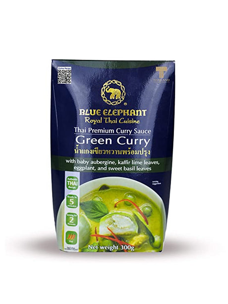 BLUE ELEPHANT ROYAL THAI CUISINE: Thai Premium Green Curry Sauce, 10.6 oz - #tag1# - #tag2#