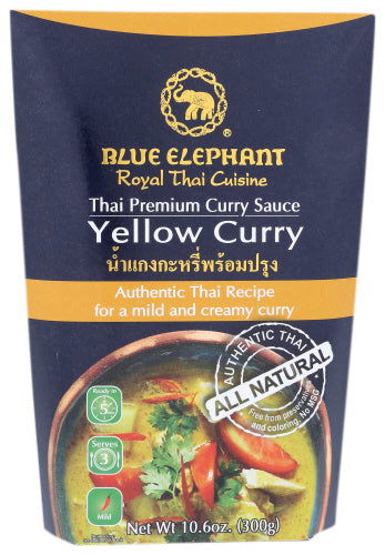 BLUE ELEPHANT ROYAL THAI CUISINE: Thai Premium Yellow Curry Sauce, 10.6 oz - #tag1# - #tag2#