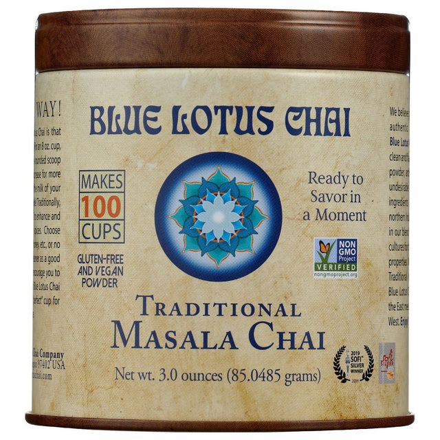 BLUE LOTUS CHAI: Chai Masala Traditional, 3 oz - #tag1# - #tag2#