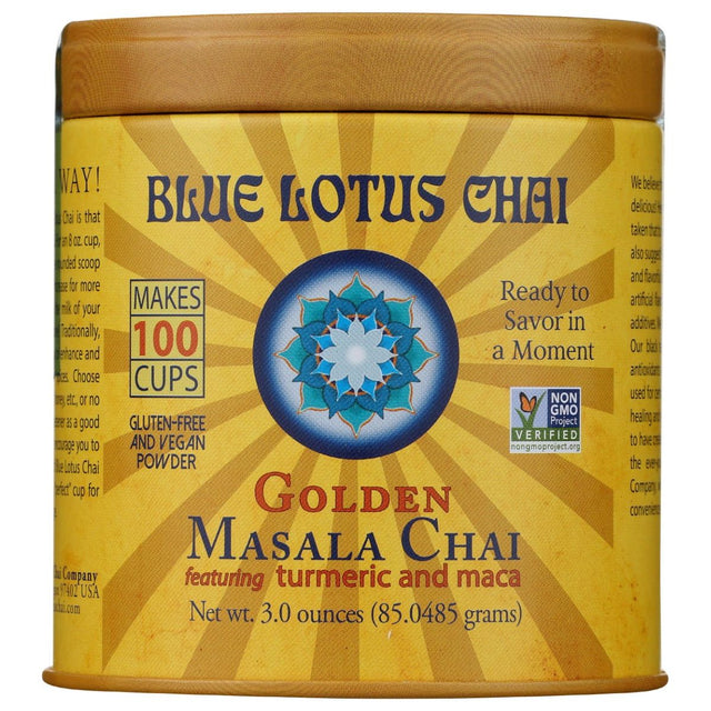 BLUE LOTUS CHAI: Golden Masala Chai, 3 oz - #tag1# - #tag2#