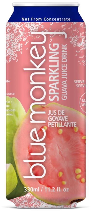 BLUE MONKEY: Sparkling Guava Juice, 11.2 fo - #tag1# - #tag2#