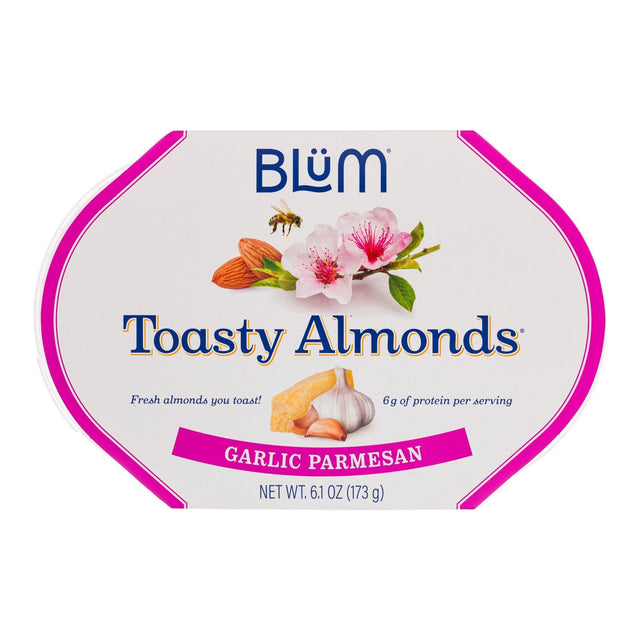 BLUM: Garlic Parmesan Toasty Almonds, 6 oz - #tag1# - #tag2#
