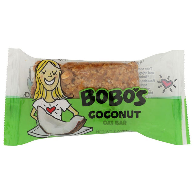 BOBOS OAT BARS: All Natural Bar Coconut, 3 Oz - #tag1# - #tag2#
