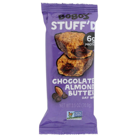 BOBOS OAT BARS: Bars Stuff'd Chocolate Almond Butter Filled, 2.5 oz - Sunshine Co Op. - #tag1# - #tag2# - #tag3# - #tag4#