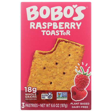 BOBOS OAT BARS: Raspberry Jam Toaster 3Pk, 6.6 oz - #tag1# - #tag2#