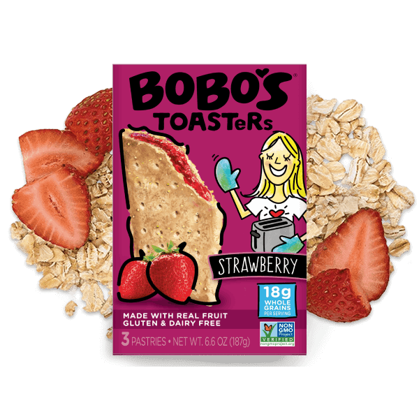 BOBOS OAT BARS: Toaster Pstry Strwbry, 6.6 oz - #tag1# - #tag2#