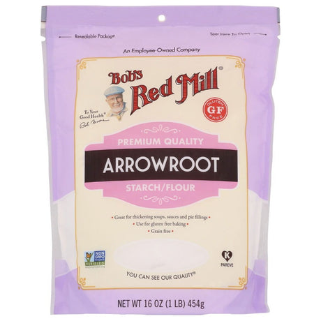 BOBS RED MILL: Arrowroot Starch, 16 oz - Sunshine Co Op. - #tag1# - #tag2# - #tag3# - #tag4#