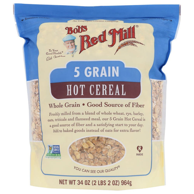 BOBS RED MILL: Cereal Hot 5 Grain, 34 oz - #tag1# - #tag2#