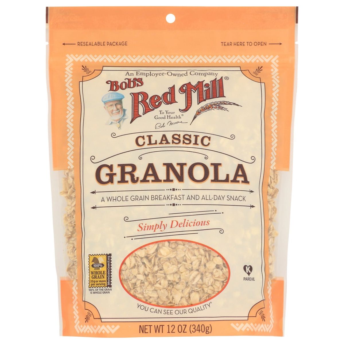 BOBS RED MILL: Classic Granola, 12 oz - #tag1# - #tag2#