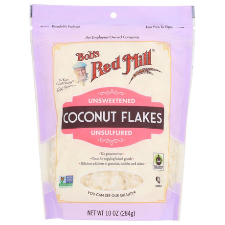 BOBS RED MILL: Coconut Flakes, 10 oz - Sunshine Co Op. - #tag1# - #tag2# - #tag3# - #tag4#