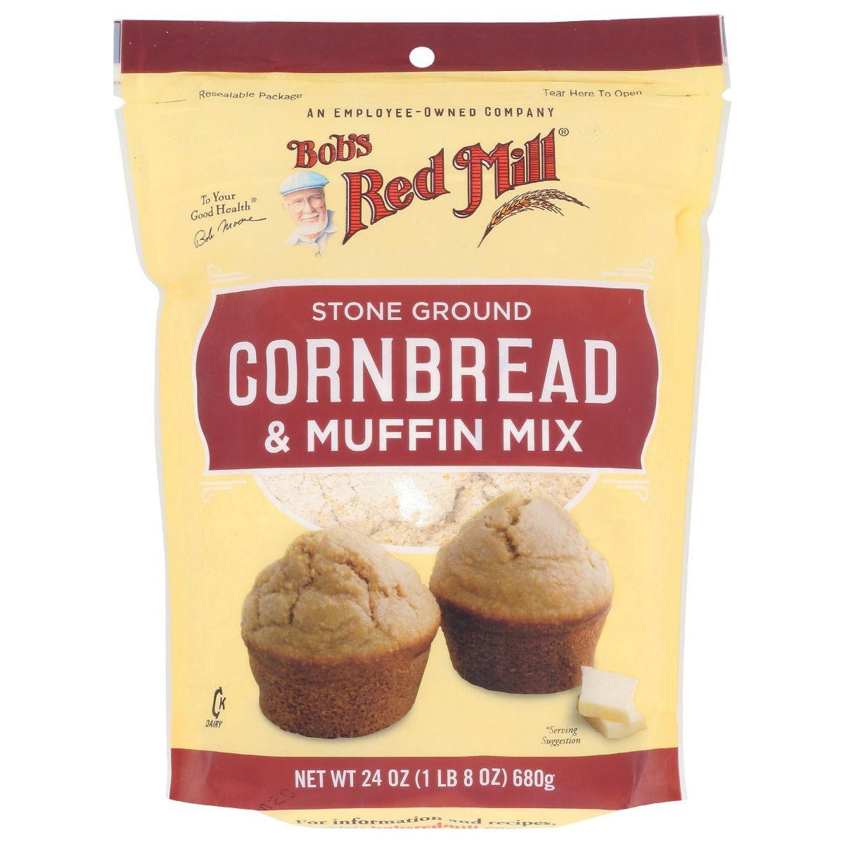 BOBS RED MILL: Cornbread & Muffin Mix, 24 oz - #tag1# - #tag2#