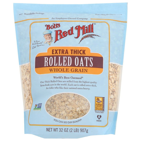 BOBS RED MILL: Extra Thick Rolled Oats, 32 oz - Sunshine Co Op. - #tag1# - #tag2# - #tag3# - #tag4#