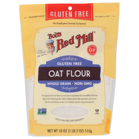 BOBS RED MILL: Flour Oat, 18 oz - #tag1# - #tag2#
