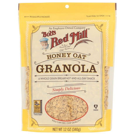 BOBS RED MILL: Honey Oat Granola Cereal, 12 oz - Sunshine Co Op. - #tag1# - #tag2# - #tag3# - #tag4#