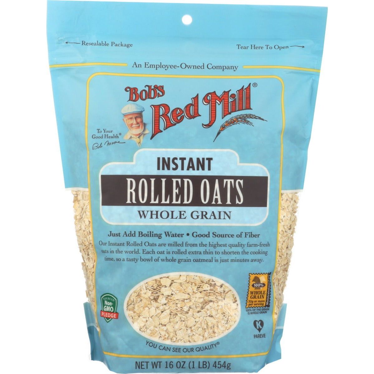 BOBS RED MILL: Instant Rolled Oats, 16 oz - Sunshine Co Op. - #tag1# - #tag2# - #tag3# - #tag4#