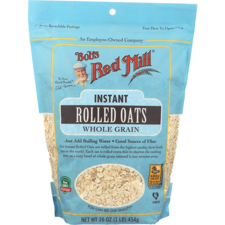 BOBS RED MILL: Instant Rolled Oats, 16 oz - Sunshine Co Op. - #tag1# - #tag2# - #tag3# - #tag4#