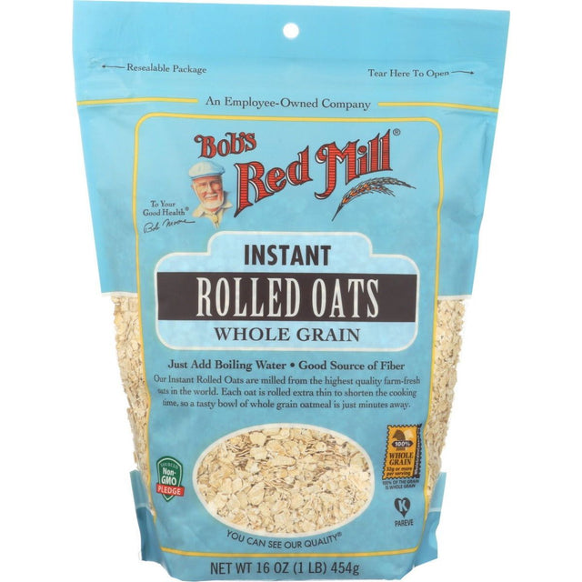 BOBS RED MILL: Instant Rolled Oats, 16 oz - Sunshine Co Op. - #tag1# - #tag2# - #tag3# - #tag4#