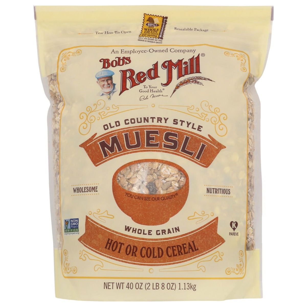 BOBS RED MILL: Old Country Style Muesli, 40 oz - Sunshine Co Op. - #tag1# - #tag2# - #tag3# - #tag4#