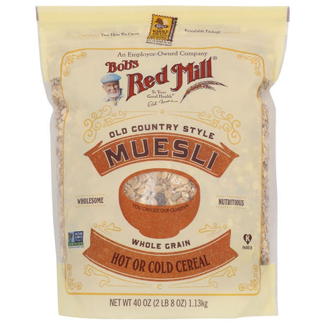BOBS RED MILL: Old Country Style Muesli, 40 oz - Sunshine Co Op. - #tag1# - #tag2# - #tag3# - #tag4#