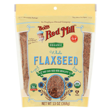 BOBS RED MILL: Organic Brown Flaxseed, 13 oz - Sunshine Co Op. - #tag1# - #tag2# - #tag3# - #tag4#