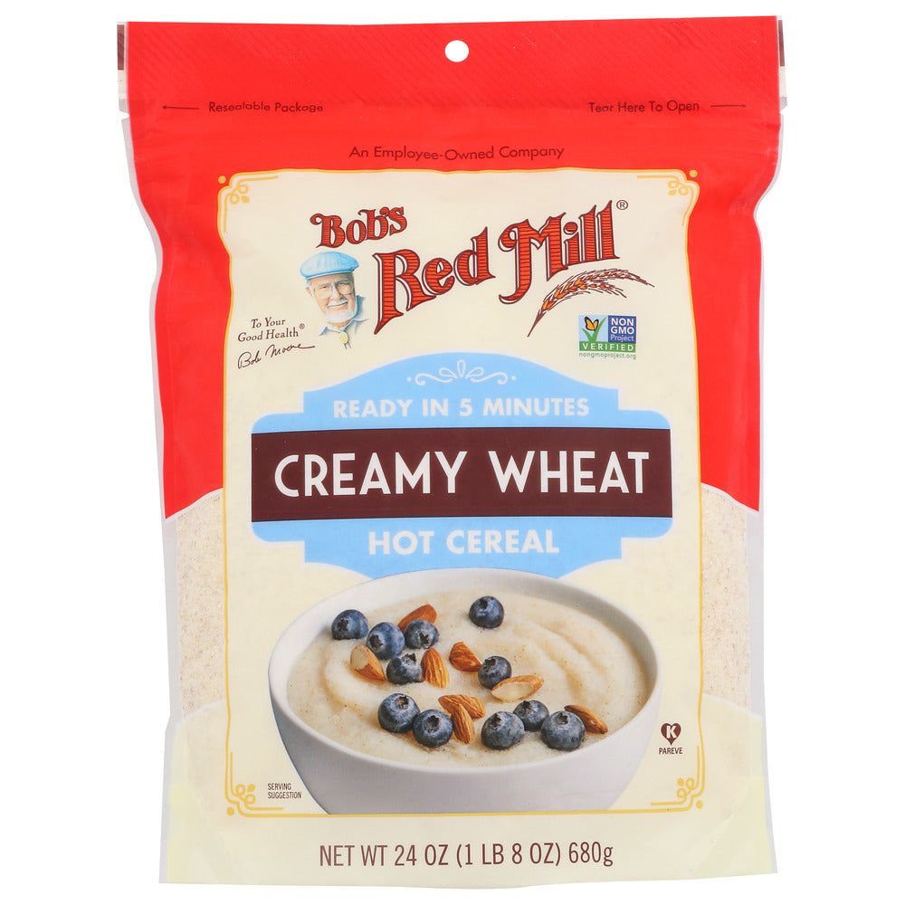 BOBS RED MILL: Organic Creamy Wheat Hot Cereal, 24 OZ - #tag1# - #tag2#