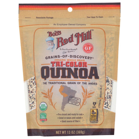 BOBS RED MILL: Organic Tricolor Quinoa Grain, 13 oz - #tag1# - #tag2#