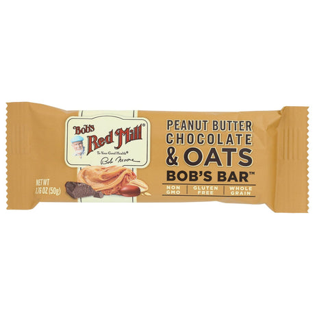BOBS RED MILL: Peanut Butter Chocolate and Oats Bobs Bar, 1.76 oz - Sunshine Co Op. - #tag1# - #tag2# - #tag3# - #tag4#
