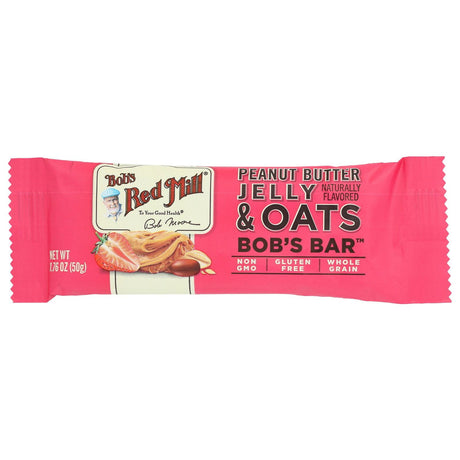 BOBS RED MILL: Peanut Butter Jelly and Oats Bobs Bar, 1.76 oz - Sunshine Co Op. - #tag1# - #tag2# - #tag3# - #tag4#