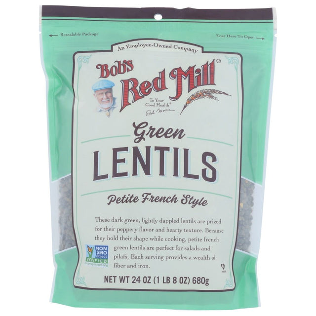 BOBS RED MILL: Petite French Green Lentils, 24 OZ - #tag1# - #tag2#