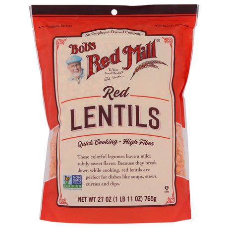 BOBS RED MILL: Red Lentils, 27 oz - #tag1# - #tag2#