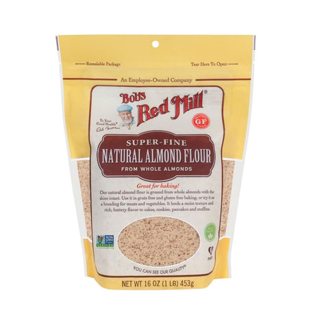 BOBS RED MILL: Super Fine Natural Almond Flour, 16 oz - Sunshine Co Op. - #tag1# - #tag2# - #tag3# - #tag4#