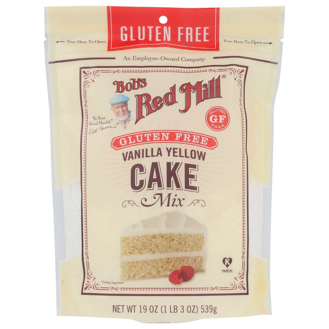 BOBS RED MILL: Vanilla Yellow Cake Mix, 19 oz - #tag1# - #tag2#