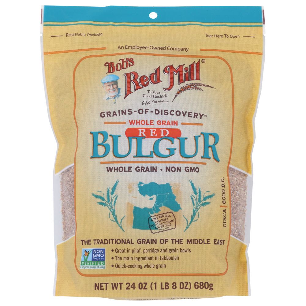 BOBS RED MILL: Wheat Bulgar Red Hard, 24 oz - #tag1# - #tag2#
