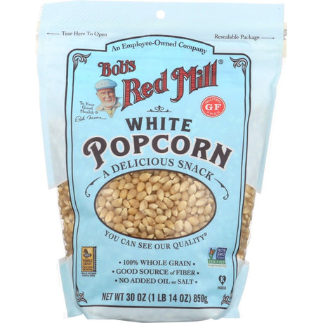 BOBS RED MILL: White Popcorn, 30 oz - Sunshine Co Op. - #tag1# - #tag2# - #tag3# - #tag4#