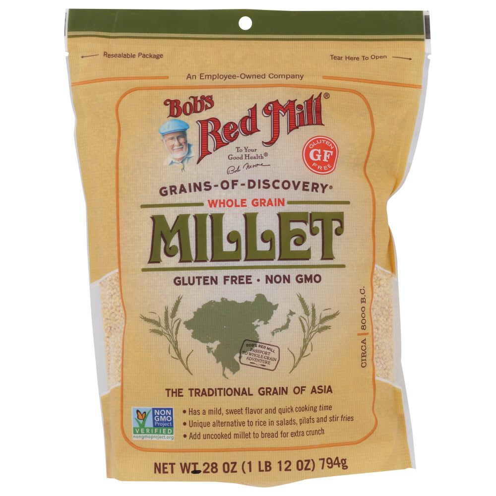 BOBS RED MILL: Whole Grain Millet, 28 oz - #tag1# - #tag2#
