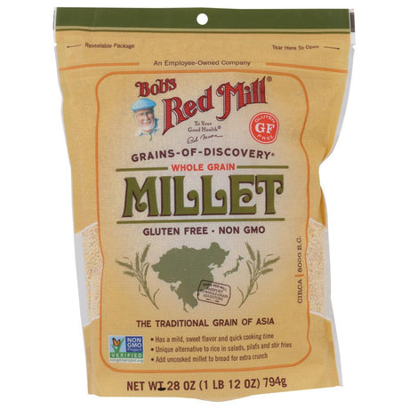 BOBS RED MILL: Whole Grain Millet, 28 oz - #tag1# - #tag2#