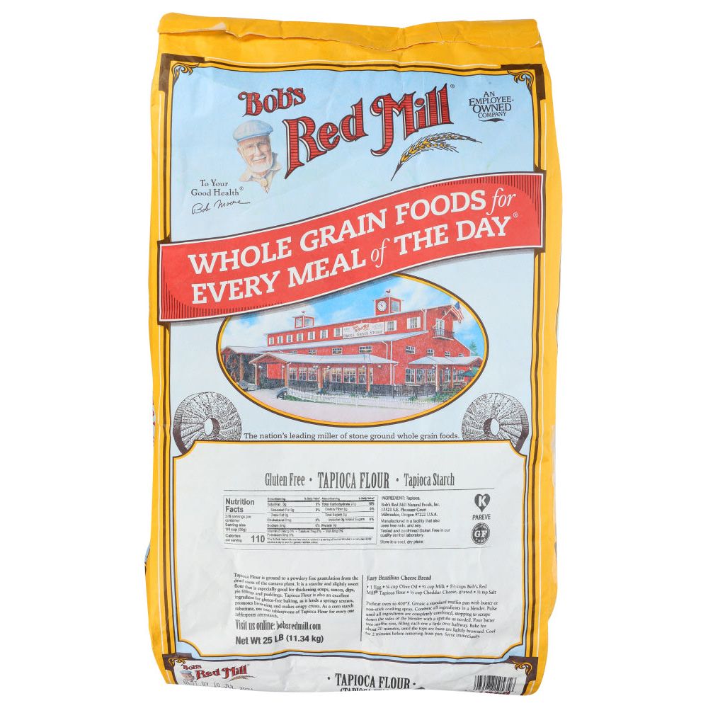 BOB'S RED MILL: Gluten Free Flour Tapioca, 25 lb - #tag1# - #tag2#