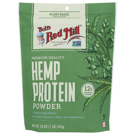 BOB'S RED MILL: Hemp Protein Powder, 16 oz - #tag1# - #tag2#
