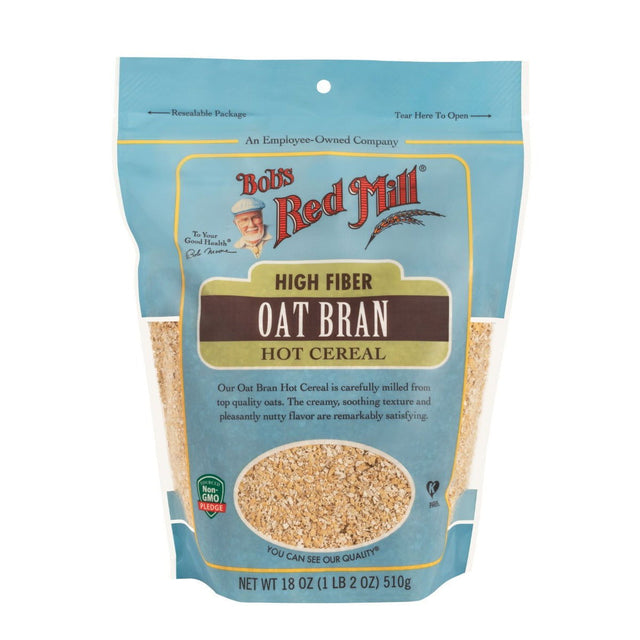 BOB'S RED MILL: High Fiber Oat Bran Hot Cereal, 18 oz - Sunshine Co Op. - #tag1# - #tag2# - #tag3# - #tag4#