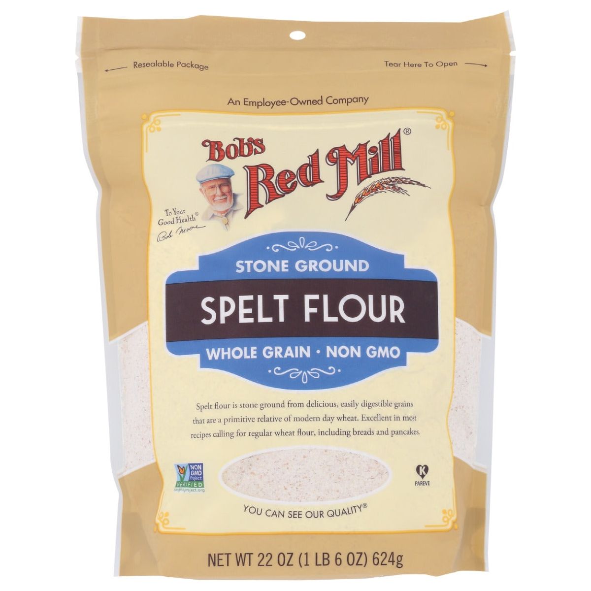BOB'S RED MILL: Stone Ground Spelt Flour, 22 oz - #tag1# - #tag2#