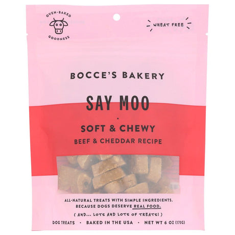 BOCCES BAKERY: Beef and Cheddar Recipe Dog Treat, 6 oz - #tag1# - #tag2#
