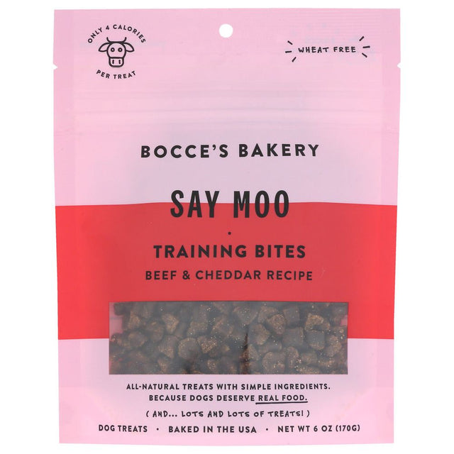 BOCCES BAKERY: Beef and Cheddar Recipe Training Bites, 6 oz - #tag1# - #tag2#