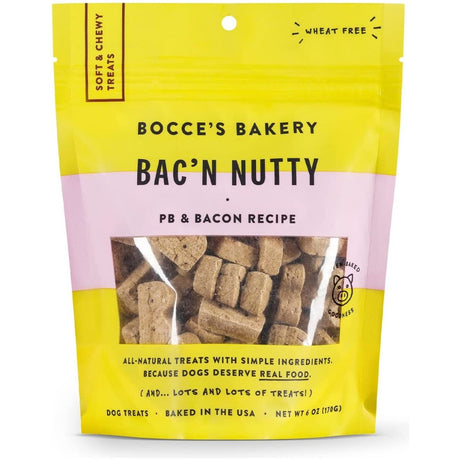 BOCCES BAKERY: Peanut Butter Bacon Recipe Dog Treat, 6 oz - #tag1# - #tag2#