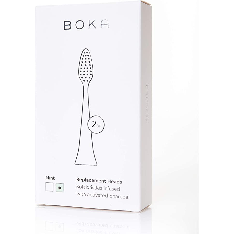 BOKA: Toothbrush Heads White, 1 EA - #tag1# - #tag2#