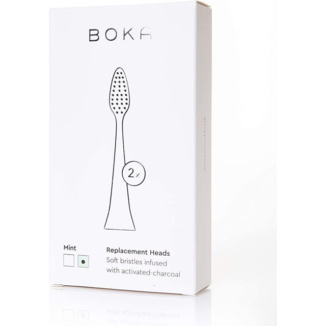 BOKA: Toothbrush Heads White, 1 EA - #tag1# - #tag2#
