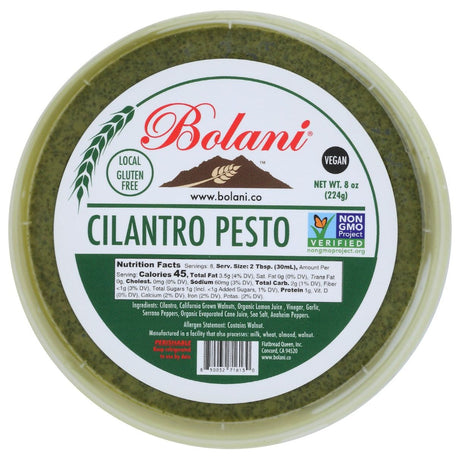 BOLANI: Pesto Cilantro, 8 fo - #tag1# - #tag2#
