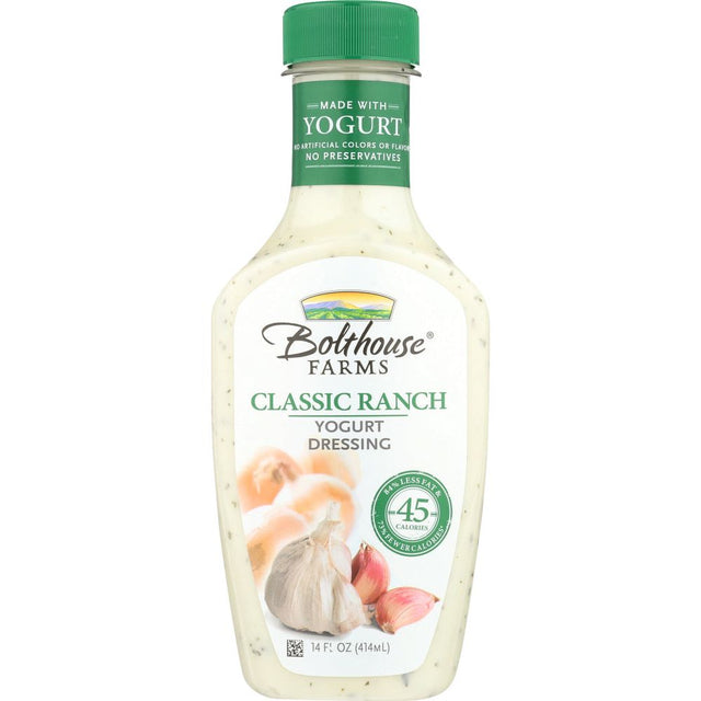 BOLTHOUSE: Classic Ranch Yogurt Dressing, 14 oz - #tag1# - #tag2#