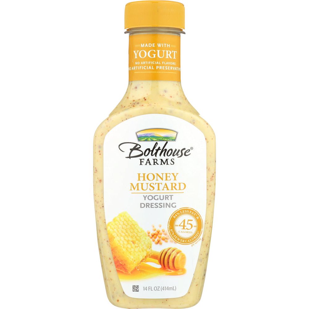 BOLTHOUSE: Honey Mustard Yogurt Dressing, 14 oz - #tag1# - #tag2#